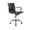 Black Chrome Executive Office Chair